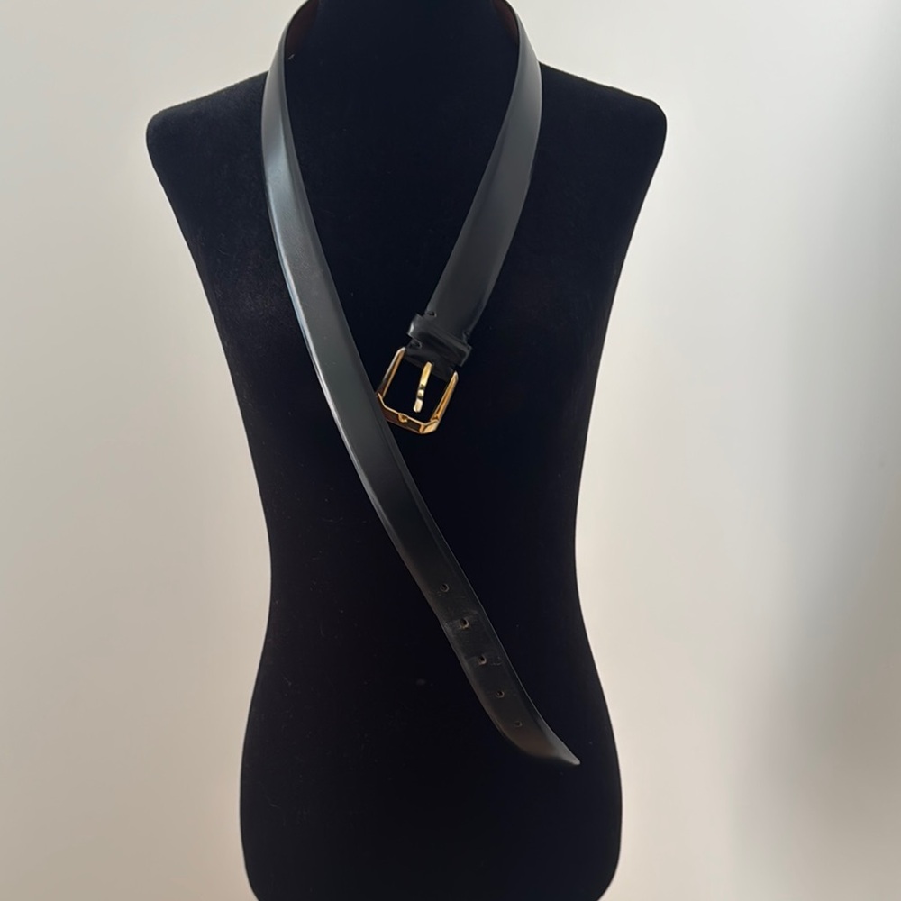 Men’s Black Leather Belt size 34